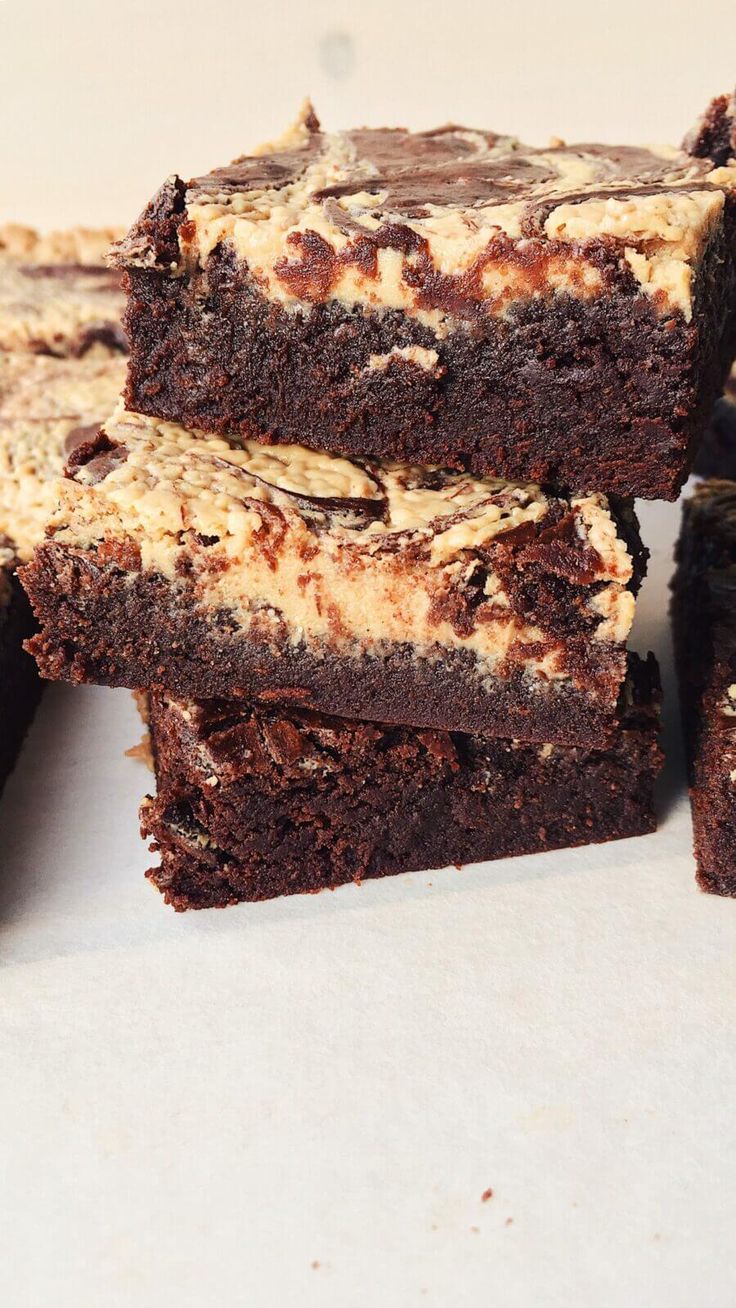 Homemade brownies with a crunchy layer of Chocolinas, highlighting the contrast between the soft interior and the crispy exterior.